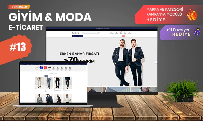 Giyim & Moda E-Ticaret Yazılımı #13